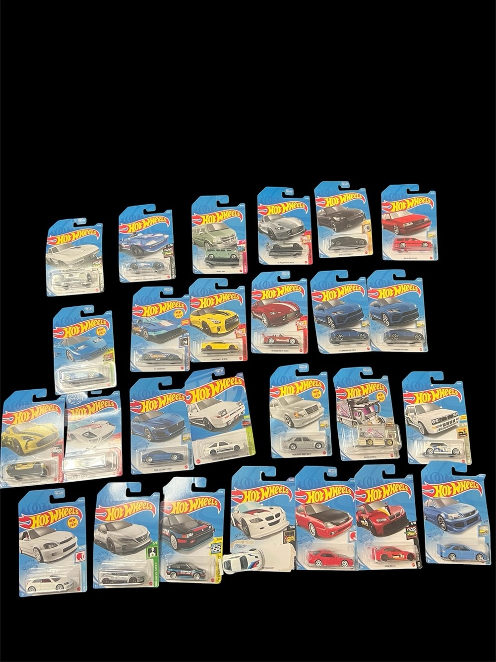 🆕 (26) Hot Wheels die-cast car lot